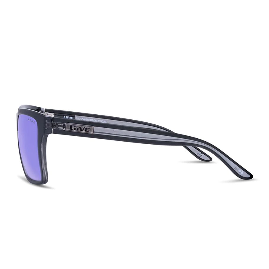 BAZZA MIRROR MATT BLACK XTAL BLACK - Imagen 3