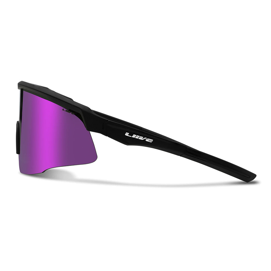 DEALER Mirror Matt Black Purple - Imagen 2