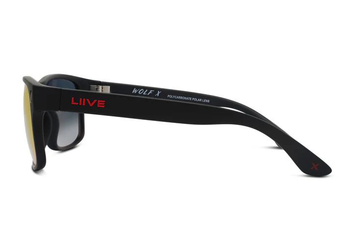 X WOLF X - Mirror Polar Matt Xtal Black - Imagen 2