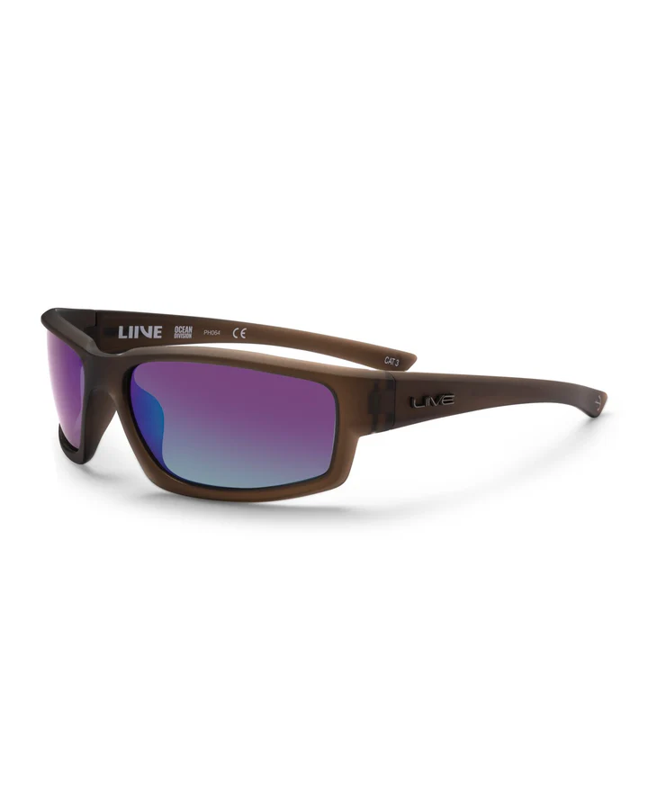 LONG TAIL- GREEN MIRROR POLARISED MATT XTAL ARMY - Imagen 2
